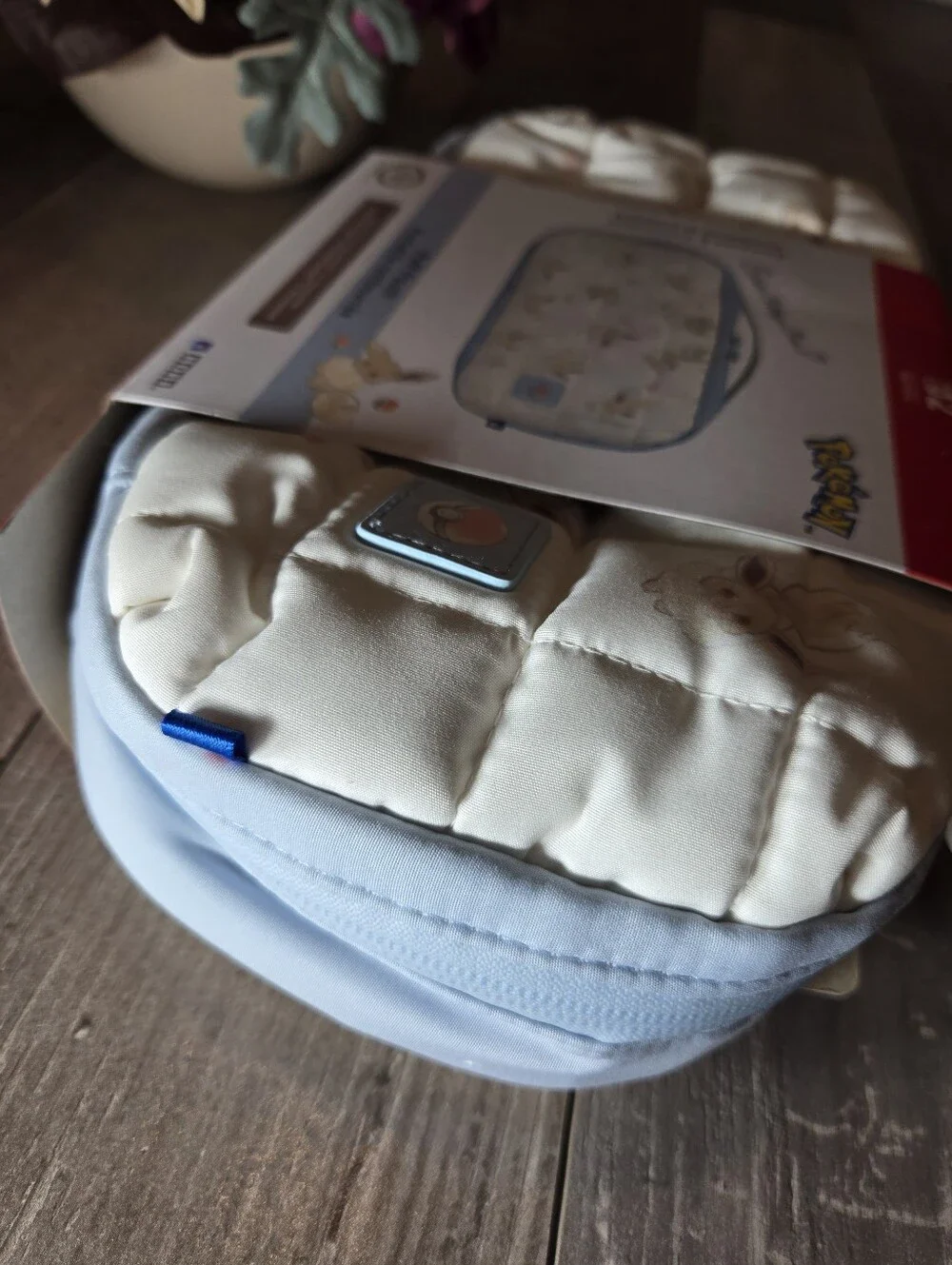 NWT Pokemon Nintendo Switch Carrying Case – Eevee Cottage Core – Puff Pouch